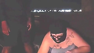 Dark Parking Lot Public Sex with the Shiesty Mask on!