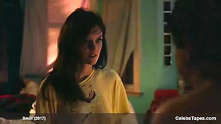 Frankie Shaw and Samara Weaving nude and topless