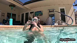 Scuba Flexing Muscle Stepmommy