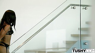 Appealing Mick Blue and Chanell Heart - interracial clip - Tushy