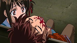Hentai coed seeing stiff cock
