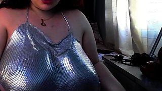 Dildo solo 49 years BBW housewife with big boobs
