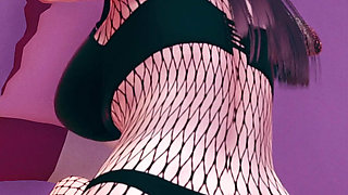 Hinata Hyouga with Naruto in POV Doggy