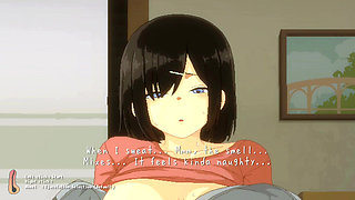 Hentai Game - Busty Girl with Huge Tits and Ass Gets Smashed in Winter