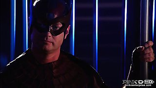 Group of sex loving super heros getting it on