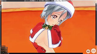 3d Hentai The Girl Made The Boy A New Years Gift
