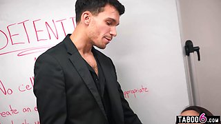 Detention for horny Korean college teen