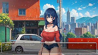 Bluring The Walls Romance Hentai Game Ep.1 Expose Her Perfect Ass In The Street !