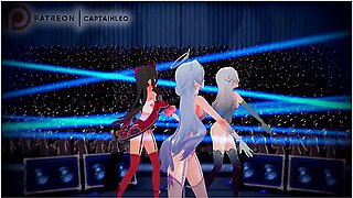 Honkai Star Rail Siobahn Bartending Dreamscape! Anime Hentai R34 Porn Milf Joi Sex