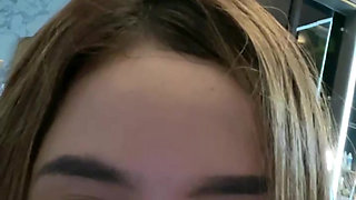 Horny girl masturbate on video call sex