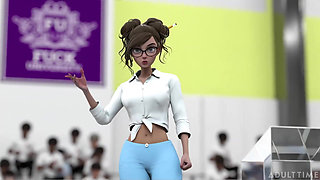 Hentai Sex College 2nd Semester Part 3 - Hot Hentai Girls Push Their Pussies to the Limit in Sex Position Competition!