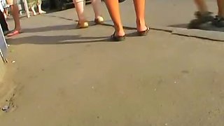 Hot accidental upskirt spied for you