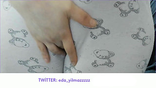 Cameltoe- Masturbation in Pajamas- Puffed Pussy- Turkish Porn