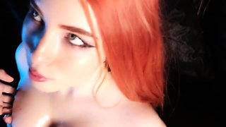 Made him cum while he was filming me - Trailer - MollyRedWol