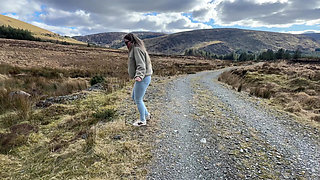 Emergency While Walking on the Public Trail but Had to Wet My Jeans
