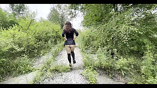 A Stroll Through an Abandoned Part of a Small Town