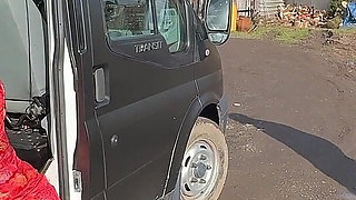 Rugby Player Massage Turns to Filthy Fuck on the Bus