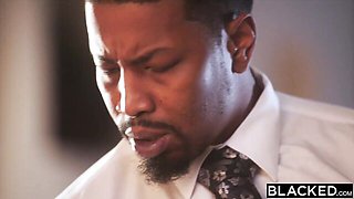 Blacked.Com featuring Isiah Maxwell and Chanel Camryn's doggystyle trailer