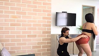 Big Ass Latina Sister Rims step bro's Ass and gets Fucked