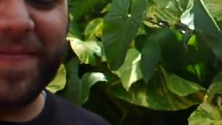 Hot Blonde Neighbor Fingers Herself Outdoors Then Dildo Fucks Indoors