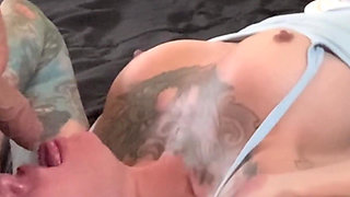 Alone with Step M on Vacation Creampie Cum Inside