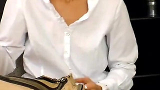 Deep sex in the office