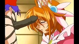 Monster Girl With Her New Cursed Cock Fucks Petite Teen