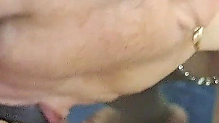 Stepson Fucking His Stepmom's Pussy in the Shower