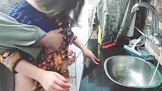 Punjabi Maid Fucked In Kitchen By Owner With Clear Audio