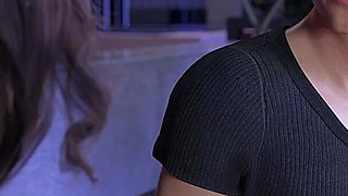 Fresh Women 8 - Julia & Simon Strip Video Game - Loser Loses Clothes