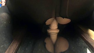 crossdresser masturbating