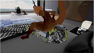 Otter Babe Orders Fuck Robot And Gets Fucked Silly - Second Life Yiff
