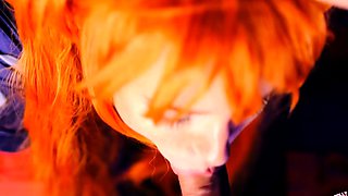 Sloppy Blowjob and Pussy Creampie. Evangelion Asuka Langley