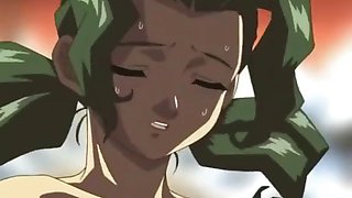 Mouth-watering lesbian hentai porn
