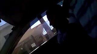 Preggy flash and touch for ride to the hospital