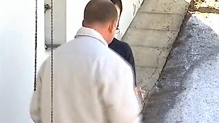 Student Fucks Outdoors In Freezing Temperatures With Her Teacher