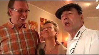 Granny Plays with a Little Cock