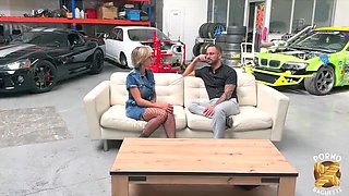 Didine Gorgeous MILF Loves Hard Sex in Car