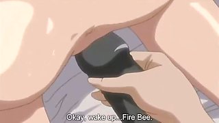 Poor victim is pierced by strapon stick