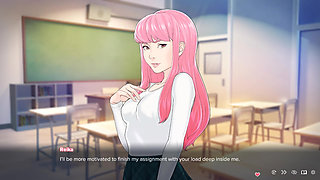 Quickie a Love Hotel Story: Hentai Porn Sexy Girl Balls Deep Pounding in Her Tight Ass by Fat Cock - Episode 11