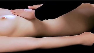 The Massage Ther Started Masturbating The Wet Pussy And Brought Her To Orgasm