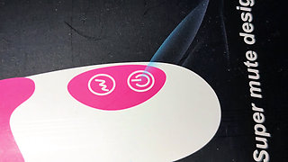 New Dildo, full power vibration in my pussy made me horny for Penis