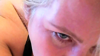 Juicy Amateur Housewife Kitty Plays Solo & Stuffs Her Pussy with Her Dildo in Both Holes