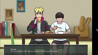 Stepmother Hinata Stroking me off - Konoha Cougars part 25