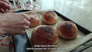 Stepsis Baked Burgers with Stepbrother and Got Fucked