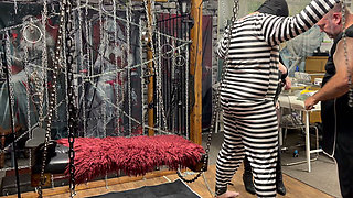 Part 1:- Lanista Bear & Domina Satana Takes Well-hung in the Dungeon for the First Time. Active
