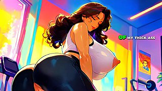 41-Year-Old Italian Trainer Gets Her Pussy