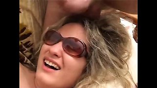 Stepbrother's Big Dick Tastes So Good - Amateur Creampie & Cum on Tits