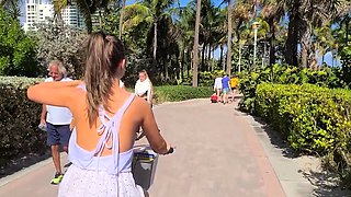 Amateur Busty Brunette Masturbating