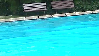 Indian Desi Couple Hot Moments at Hotel Swimming Pool